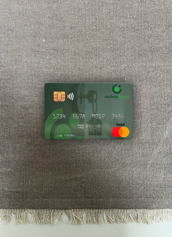 Download Moldova MobiasBanca mastercard photolook front Photoshop template